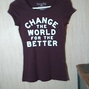 Purple Womans T-shirt